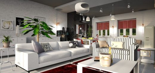 Jak zakomponovat červenou do bytového designu