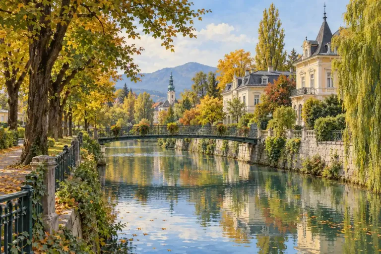 Klagenfurt na víkend: staré město, Lendkanal a Wörthersee